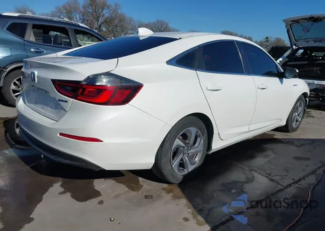 2019 Honda Insight Ex z USA, uszkodzony, nr VIN 19XZE4F57KE006326
